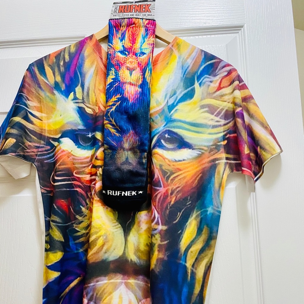 RUFNEK shirt and socks S New originalrufnek.com